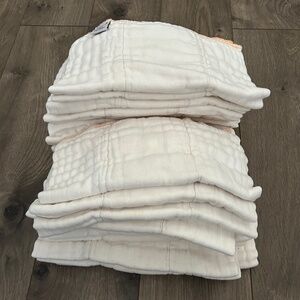 Cloth-eez Organic Prefold Diaper, Size Newborn